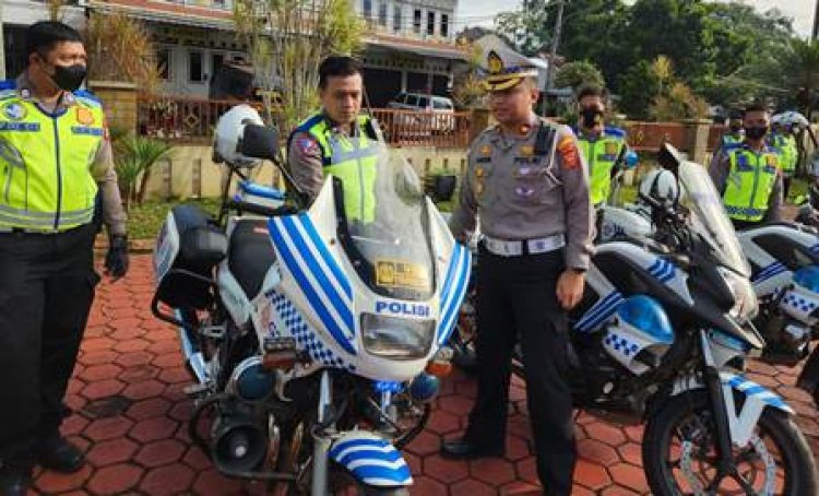 Polresta Bandung Cek Seluruh Kendaraan Lantas Jelang Operasi Ketupat Lodaya 2023