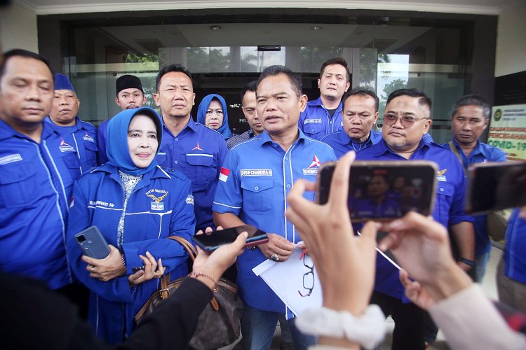 Bela Anies Baswedan, Demokrat Bogor Datangi Pengadilan dan Pertanyakan PK Moeldoko