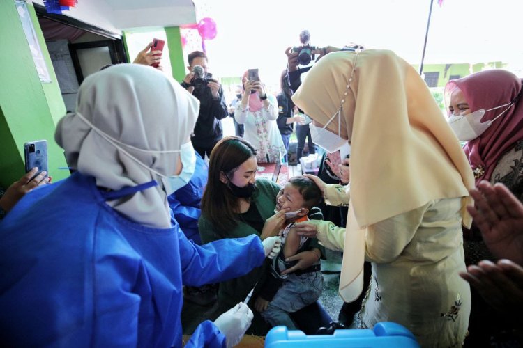 Wali Kota Bandung Tekankan Balita Wajib Imunisasi Polio
