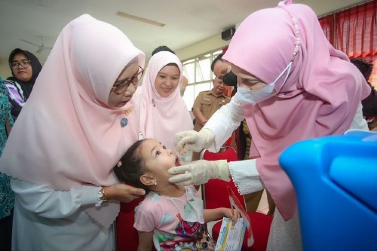 Yana Mulyana Optimistis, Kota Bandung Capai Target Imunisasi Polio