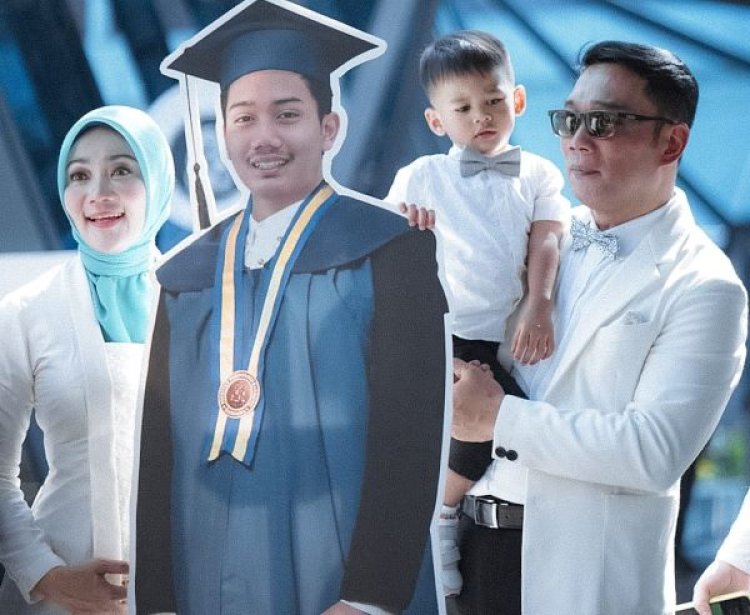 Wisuda Almarhum Eril, Ridwan Kamil: Dia Tidak Pernah Pamer Barang Milik Orang Tua 