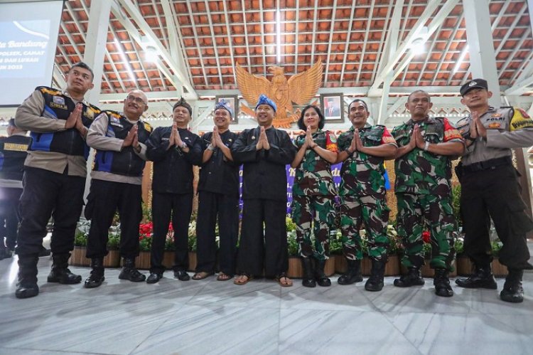 Wali Kota Bandung Apresiasi Sinergitas Polisi, TNI, Camat dan Lurah