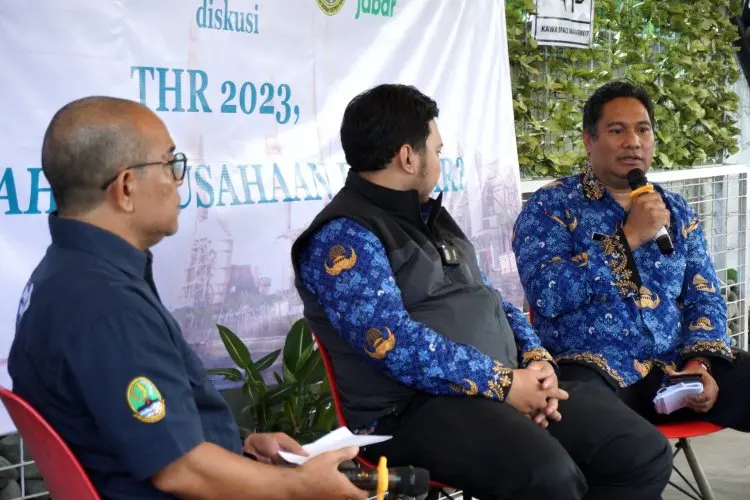Foto: Diskusi Kesiapan Perusahaan di Jawa Barat dalam Memberikan THR Lebaran 2023