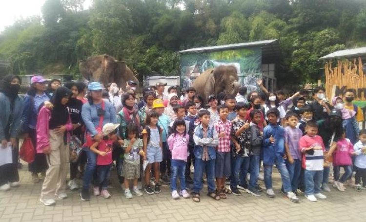 Diajak Main ke LPZ Taman Satwa, Anak-anak Yatim Piatu ini Ungkap Keseruannya