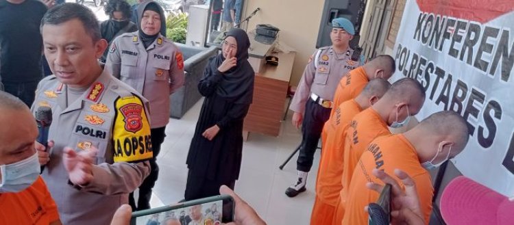 Satreskrim Polrestabes Bandung Tangkap Komplotan Ganjal ATM Dengan Tusuk Gigi