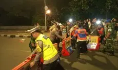 Penutupan Jalan Otista, Manajemen Lalu Lintas Langsung Diberlakukan
