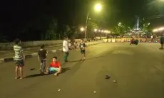 Jalan Otista Ditutup, Dimanfaatkan Warga dan Anak-anak Jadi Area Bermain