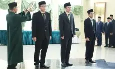 Tiga Direktur Perumda Tirta Raharja Dilantik, Dadang Harapkan Optimalisasi Pelayanan Transparan dan Akuntabel