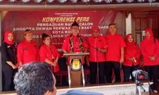 Diiringi Barongsai dan Hadrah, PDIP Kota Bogor Daftar Bacaleg ke KPU