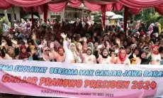 Pekuat Persaudaraan, Mak Ganjar Jabar Gelar Silaturahmi dan Gema Selawat di Kabupaten Bogor