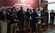 Partai Garuda Absen Daftarkan Bacaleg ke KPU Kota Bogor