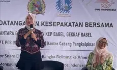 Pos Indonesia Fasilitasi UMKM Bangka Belitung Ekspor ke Amerika Serikat