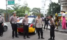 Polrestabes Bandung Tingkatkan Keamanan Akhir Pekan di Kota Bandung