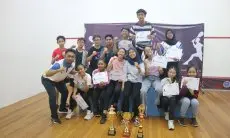Kejuaraan Beregu Wali Kota Cup 2023 Terapkan Sistem Baru, Tim Squash Putri Kota Bandung Sabet Juara Pertama