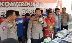Polresta Bogor Kota Buru Rombongan Pemotor Bersenjata Tajam di Bantarjati 