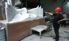 FOTO: Produksi Bilah Istana Garuda IKN di workshop NuArt