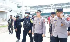 Polresta Bandung Maksimalkan Pengamanan Saat Uji Coba Kereta Cepat Jakarta Bandung
