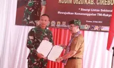 Gelar Karya Bakti, Kodim 0620 Wujudkan Kemanunggalan TNI-Rakyat Semakin Kuat