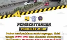 Perbaikan Plat Besi Underpass Sholis Segera Dimulai, Satu Lajur Ditutup Secara Bertahap