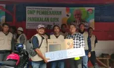 Gelar Baksos, GMP Benahi Pangkalan Ojek di Bandung Barat