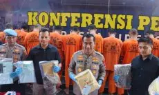 Satresnarkoba Polresta Cirebon Ungkap 29 Kasus dan Amankan 33 Tersangka pad Maret-Mei 2023 