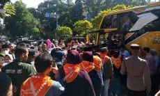 Dedie Lepas 392 Jamaah Calon Haji Kota Bogor Berangkat ke Embarkasi Bekasi