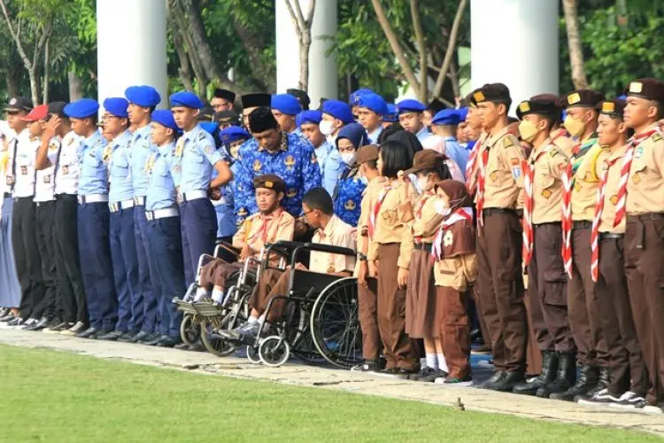 FOTO: Upacara Peringatan Hari Pendidikan Nasional 2023