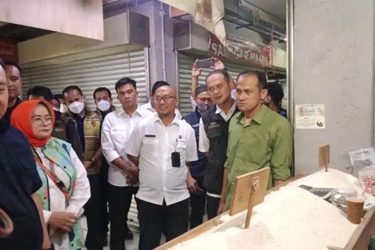 Cegah Kenaikan Harga Pasca Lebaran 2023, Tim Gabungan Satgas Pangan Geruduk Beberapa Pasar di Kota Bandung