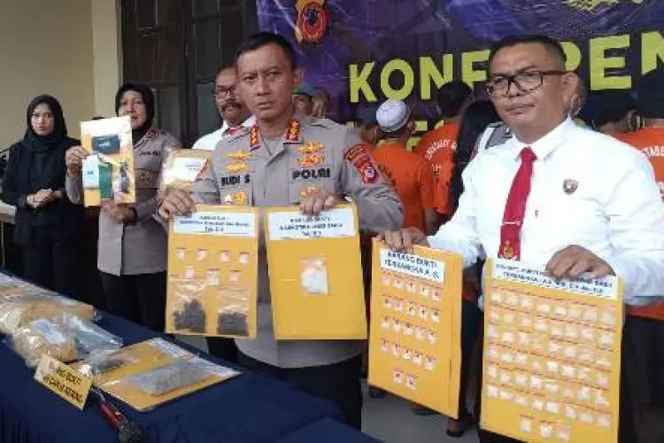 Nekat Edarkan Narkoba di Bandung Selama Puasa-Lebaran 2023, Belasan Pelaku Diringkus Polrestabes Bandung