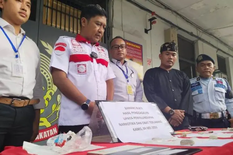 Puluhan Paket Sabu Disita Petugas Rutan Kebonwaru