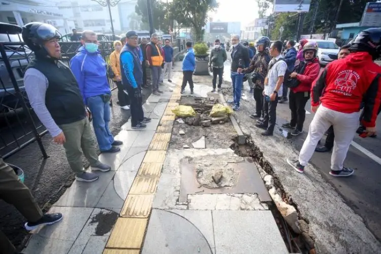 Ducting Ruas Jalan Riau - Banda Ditargetkan Tuntas Mei Ini