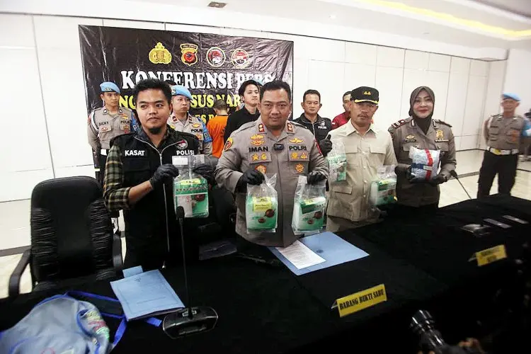 Bandar Sabu dan Ekstasi Bernilai Rp 10 Miliar Ditangkap Polres Bogor