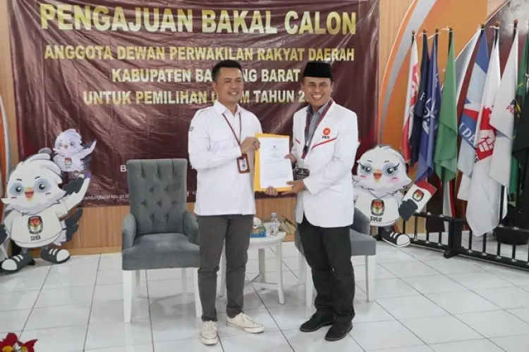 Jadi Parpol Pertama yang Daftarkan Bacaleg, KPU KBB: PKS Ajukan 50 Bacaleg