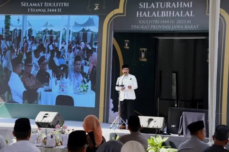 FOTO: Silaturahmi Halal Bihalal Idul Fitri 1444 H Tingkat Provinsi Jawa Barat
