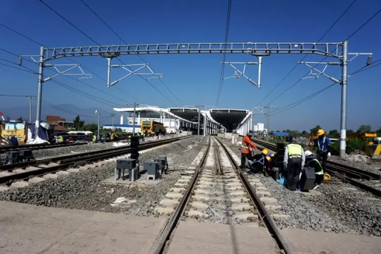 FOTO: Persiapan Uji Coba Kereta Cepat Jakarta Bandung