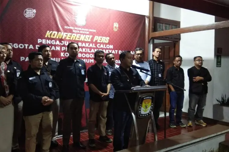 17 Partai di Kota Bogor Daftarkan 833 Bacaleg, Satu Partai Absen
