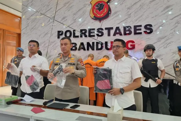Polisi Amankan Lima Orang Kelompok Bermotor Yang Melakukan Penyerangan di Coblong