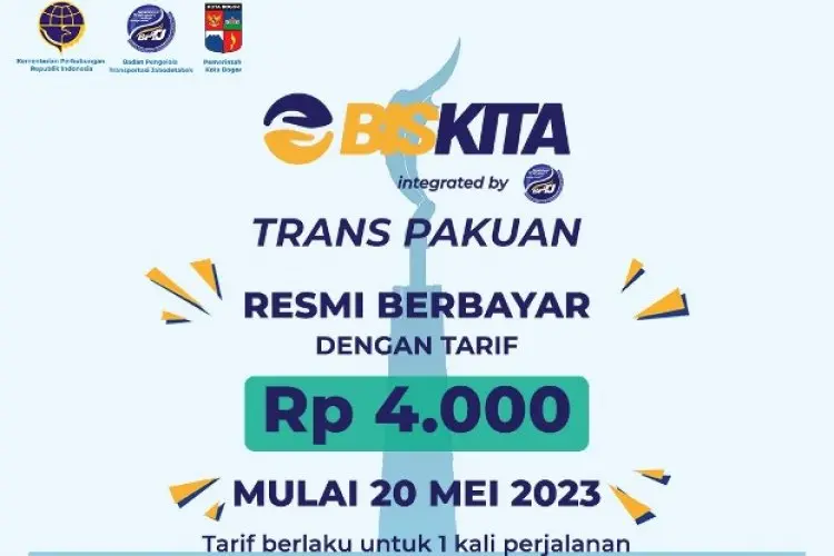 Mulai 20 Mei 2023, Tarif Sekali Naik Biskita Trans Pakuan Bogor Dibanderol Rp4.000