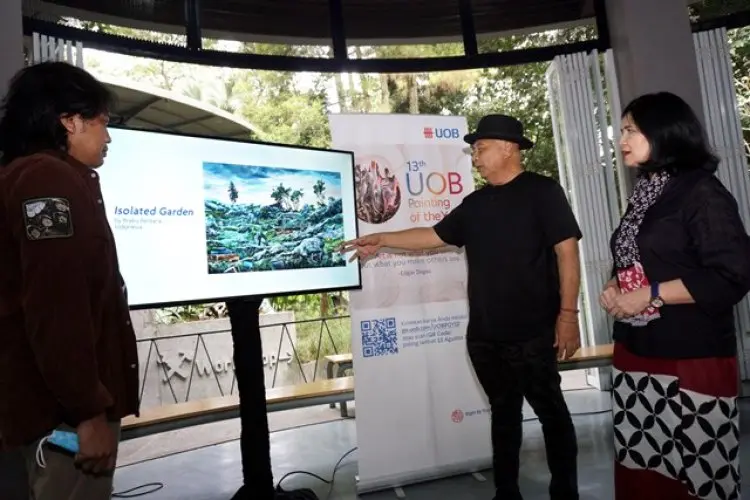 FOTO: Sosialisasi 13th UOB Painting of the Year