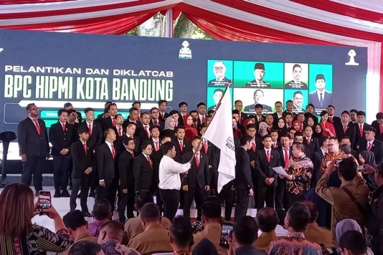 Kepengurusan Hipmi Kota Bandung Periode 2023-2026 Resmi Dilantik, Ini Pesan Plh Wali Kota Bandung
