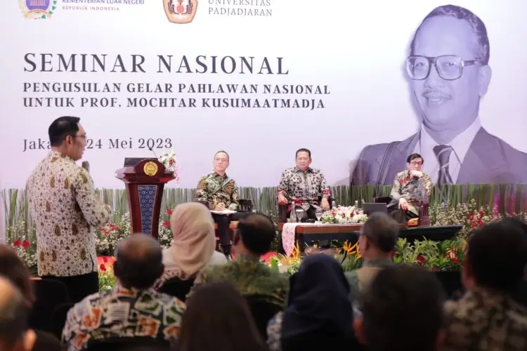 Pengusulan Prof. Mochtar  Pahlawan Nasional, Ridwan Kamil Minta Dukungan Pusat