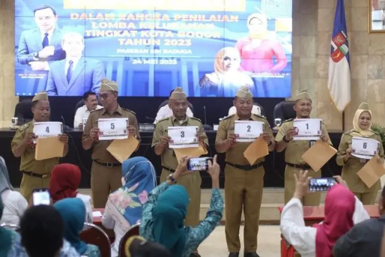 Ikuti Kelurahan Terbaik se-Kota Bogor, Enam Pimpinan Kelurahan Berebut Posisi Nomor Satu