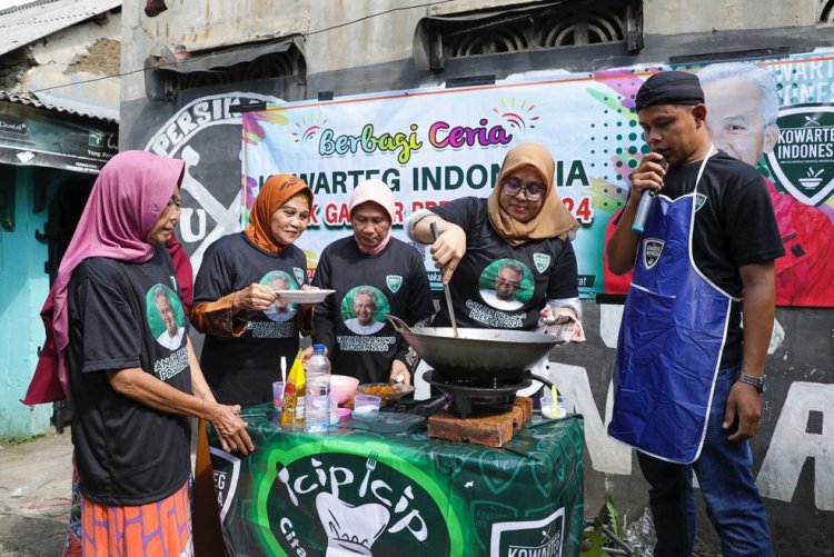 Gelar Demo Masak, Kowarteg Bagikan Resep Masakan Nusantara di Kabupaten Bogor