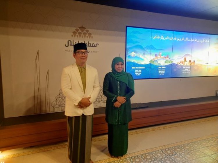 Ribuan Emak-emak se-Jawa Barat Hadiri Halal Bihalal dan Peringatan Harlah Muslimat NU Ke-77, di Masjid Raya Al-Jabbar