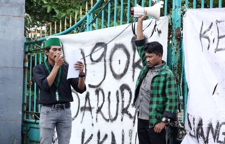 HMI Desak Kejari Kabupaten Bogor Jerat Kontraktor dengan UU Pemberantasan Tipikor