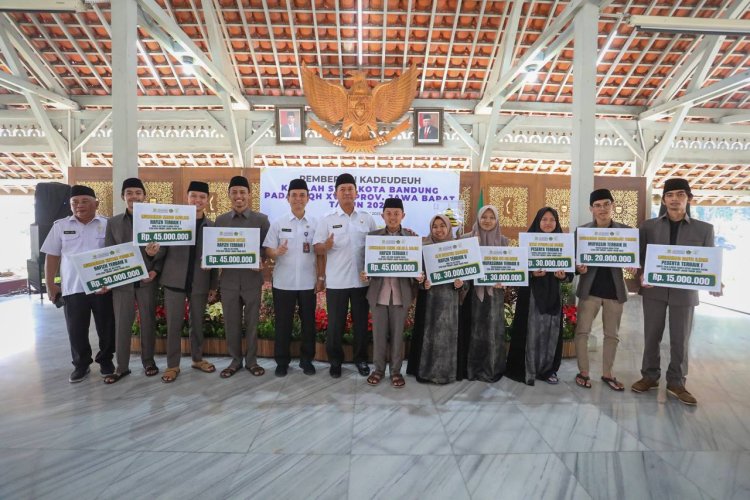 Pemkot Bandung Berikan Uang Kadeudeuh bagi Para Kafilah STQH ke-18