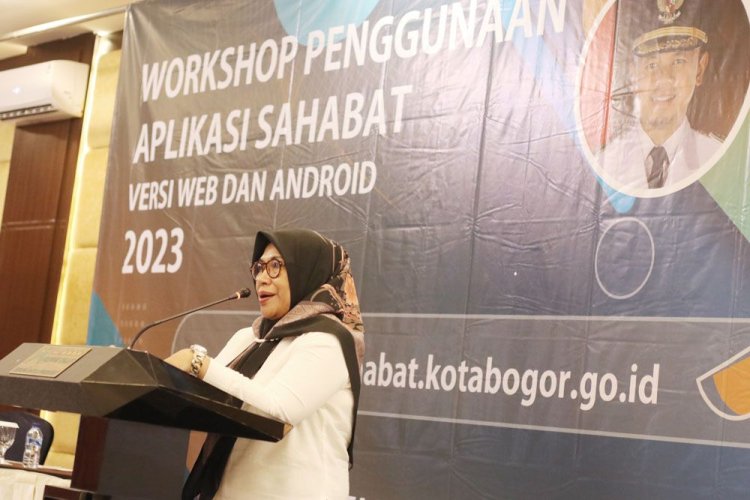 Syarifah Berharap Aplikasi SAHABAT versi Web dan Android Mudahkan Masyarakat