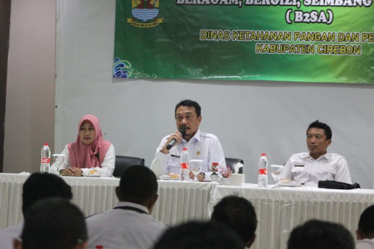 Dinas Ketahanan Pangan dan Perikanan Kabupaten Cirebon Gelar Diseminasi Pangan Lokal B2SA