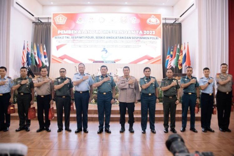 Panglima TNI : Sinergitas TNI Polri Jadi Kekuatan Besar