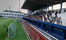 Ratusan Bobotoh Antusias Nonton Latihan Perdana Persib